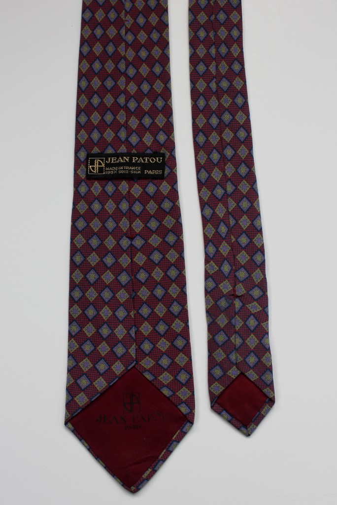 Jean Patou Vintage Tie | Chuck Dodson Fashion